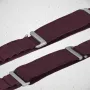 Mobilize Nylon Watch Band - Alpine - Titanium Connector - for Apple 38/40/41mm - Bordeaux