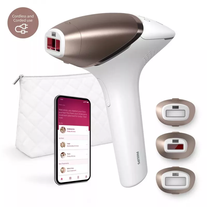 Philips Lumea IPL 9000 Series Haarentfernungsgerät mit SenseIQ-Technologie BRI955/00