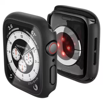 Spigen Thin Fit 360 Apple Watch 4 / 5 / 6 / SE 1 / 2 / 3 (44 mm) Schwarz