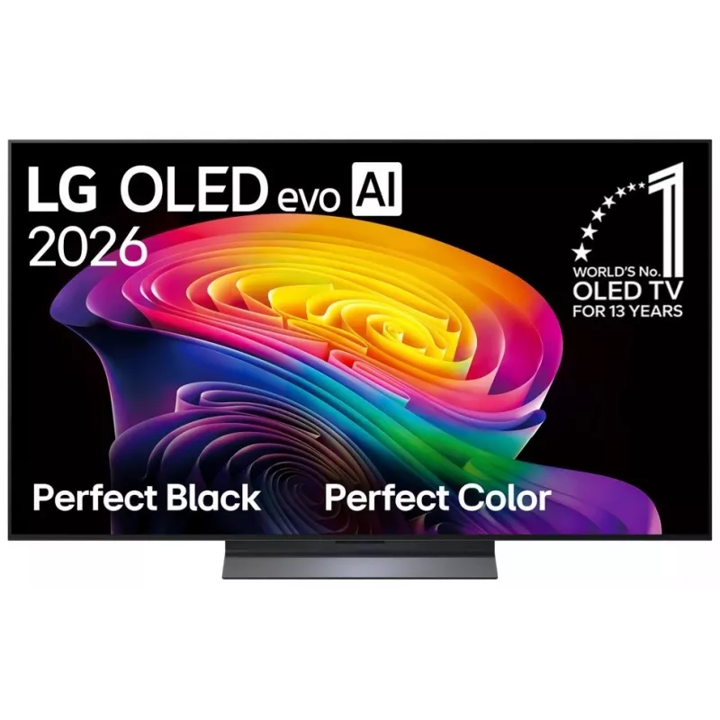 LG OLED55C61LA 4K OLED TV 55 Zoll Curved Smart TV mit webOS 3.0, HDR Pro, Harman/Kardon Audio, Magic Remote
