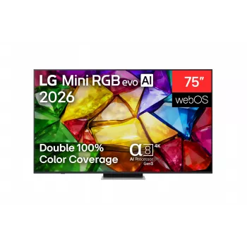 LG 75MRGB87B3B 75 Zoll 4K QNED Mini LED Smart TV