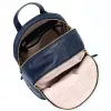 Michael Kors Rhea Rucksack Navy Saffiano Leder Damen 27x26x14 cm