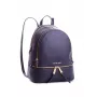 Michael Kors Rhea Rucksack Navy Saffiano Leder Damen 27x26x14 cm
