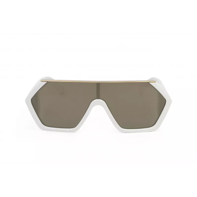 Philipp Plein Damen-Sonnenbrille SPP047-3GFG Oversized Geometric Acetat UV400