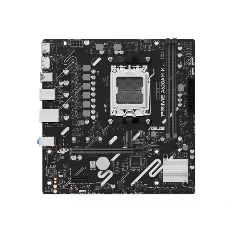 ASUS PRIME A620AM-K AMD AM5 A620 DDR5 Micro-ATX Motherboard