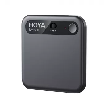BOYA Notra Voice Recorder mit KI-Transkription - Schwarz