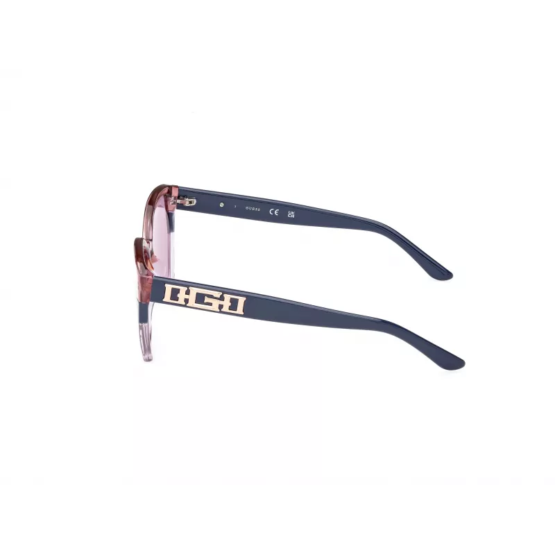 GUESS Damen Cat-Eye-Sonnenbrille GU7912-5592Y Havana/Braun 55mm