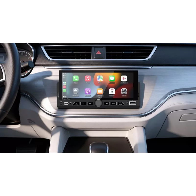 KRUGER & MATZ KM2017 1DIN Autoradio mit Apple CarPlay und Android Auto