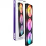 NZXT F420 RGB All-in-One Flüssigkeitskühler, 420mm Radiator, 3x 140mm Lüfter, Schwarz