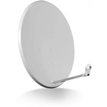 CORAB Offset-Satellitenschüssel 80 cm Hellgrau (COR-800SAE-J)
