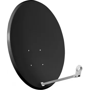 CORAB COR-800SAE-C 80 cm Offset-Satellitenschüssel, Anthrazit