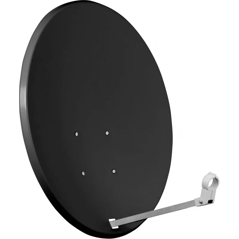 CORAB COR-800SAE-C 80 cm Offset-Satellitenschüssel, Anthrazit