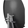 CORAB COR-800SAE-C 80 cm Offset-Satellitenschüssel, Anthrazit