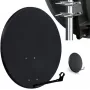 CORAB COR-800SAE-C 80 cm Offset-Satellitenschüssel, Anthrazit
