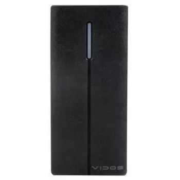 VIDOS ZS46 RFID Proximity Card Reader, 125 kHz, Wiegand, IP65, Schwarz