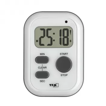 TFA Digital Timer Weiß 38.2053.02