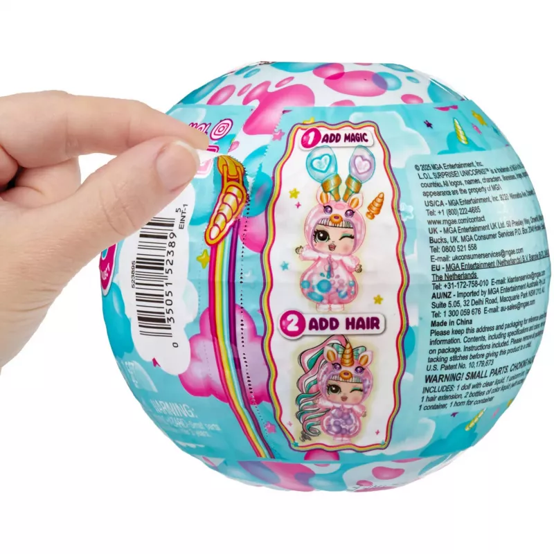L.O.L. Surprise Unicorn Tots Make-Your-Own Unicorn Puppe, 1 Stück
