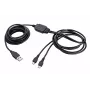 TRUST GXT 222 DUO Charge & Play Kabel 2m Schwarz, USB-A auf Micro-USB, für Xbox One Controller