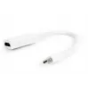 Gembird Mini DisplayPort auf HDMI Adapter 4K 30Hz Weiß A-MDPM-HDMIF-02-W