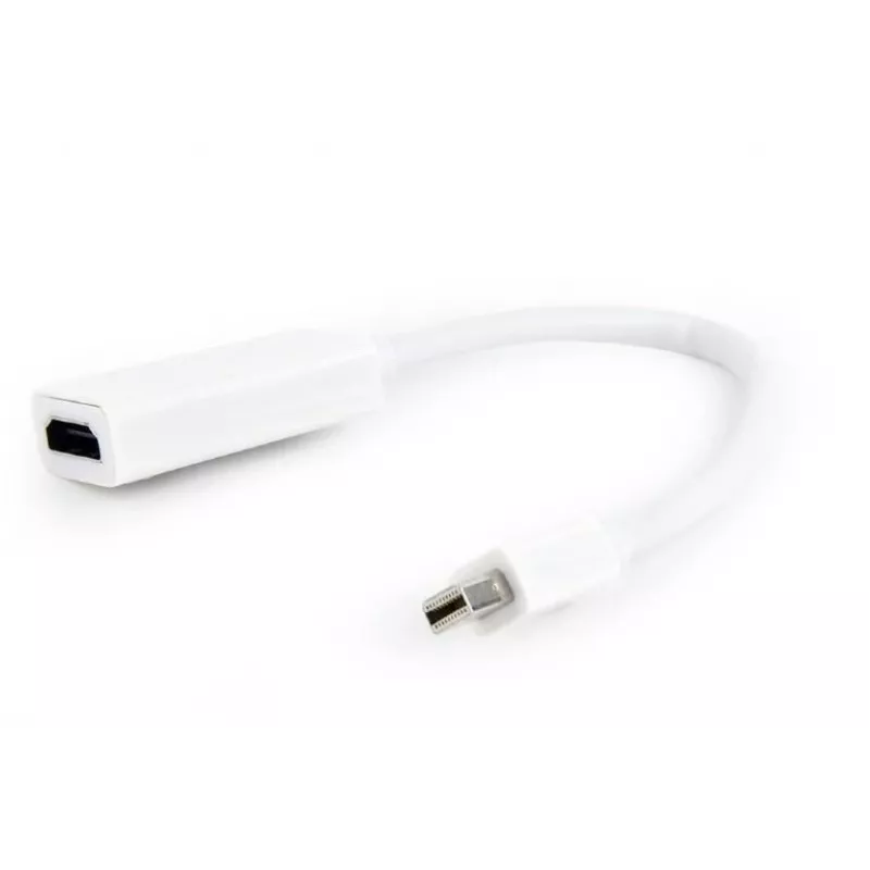 Gembird Mini DisplayPort auf HDMI Adapter 4K 30Hz Weiß A-MDPM-HDMIF-02-W