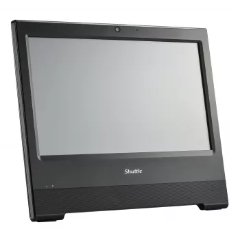 Shuttle XPC X50N All-in-One Barebone-PC, Intel N150, 15,6 Zoll Touchscreen, Schwarz, ohne Betriebssystem