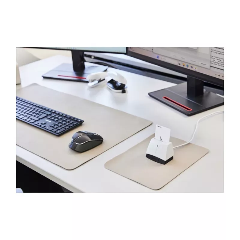 CHERRY ST-1150UB Smartcard-Terminal USB-A Hellgrau Kontakt-Smartcard-Lesegerät