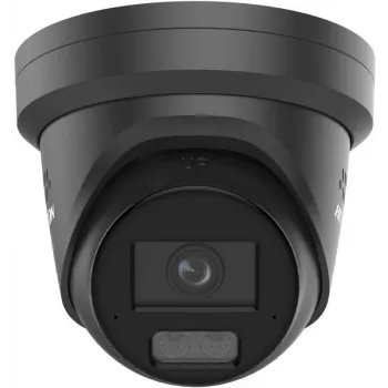 Hikvision DS-2CD2367G3-LIS2UY/SL 6 MP Außen-Turret-Kamera mit AcuSense, 2,8-mm-Objektiv, Schwarz