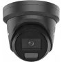 Hikvision DS-2CD2367G3-LIS2UY/SL 6 MP Außen-Turret-Kamera mit AcuSense, 2,8-mm-Objektiv, Schwarz