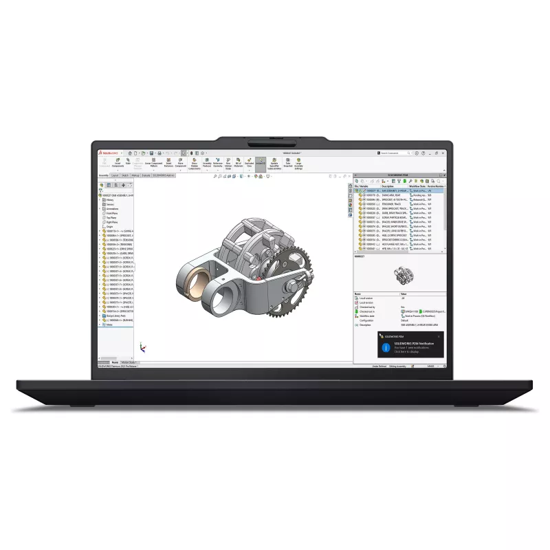 Lenovo ThinkPad P14s Gen 7 21XJ - 14,5 Zoll WUXGA IPS - Intel Core Ultra 7 366H - 64GB RAM - 1TB NVMe SSD - NVIDIA RTX PRO 500 Blackwell - Windows 11 Pro - Wi-Fi 7 - Schwarz