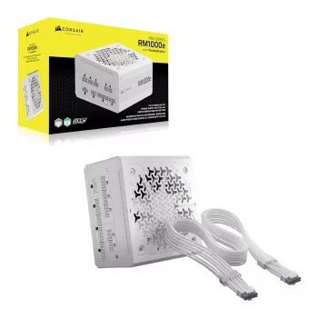 CORSAIR RMe White Series RM1000e 2026 Cybenetics Platinum zertifiziertes 1000W vollmodulares ATX 3.0 Netzteil