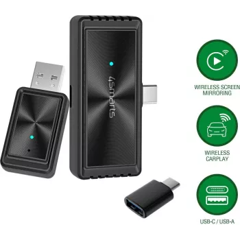 4smarts Wireless CarPlay Screen Mirroring Adapter Schwarz