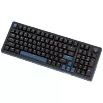 Ducky OK-M 98 Gaming-Tastatur, 98%-Layout, Hot-Swappable, RGB-Hintergrundbeleuchtung, ANSI US, KTT Wine Red Linearschalter