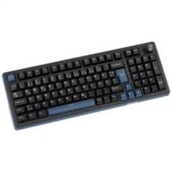 Ducky OK-M 98 Gaming-Tastatur, 98%-Layout, Hot-Swap, RGB-Beleuchtung, ISO, KTT Tactile Switches, Schwarz