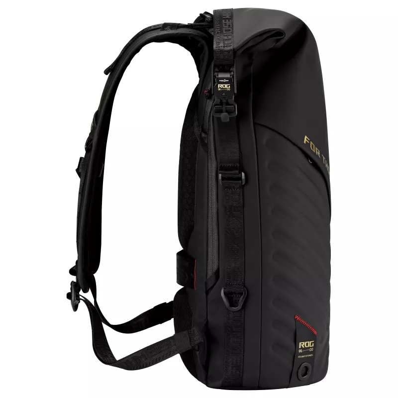ASUS ROG Slash Backpack BP3802 Edition 20 - 16L wasserabweisender Cordura-Laptop-Rucksack für bis zu 17,3 inch, Schwarz