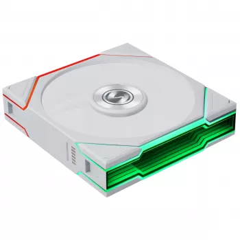Lian Li UNI FAN TL FLEX Wireless ARGB Reverse Blade 120mm Lüfter - Weiß