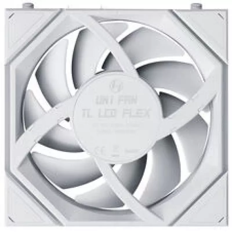 Lian Li UNI FAN TL LCD FLEX Wireless ARGB Reverse Blade 120mm Lüfter - Weiß
