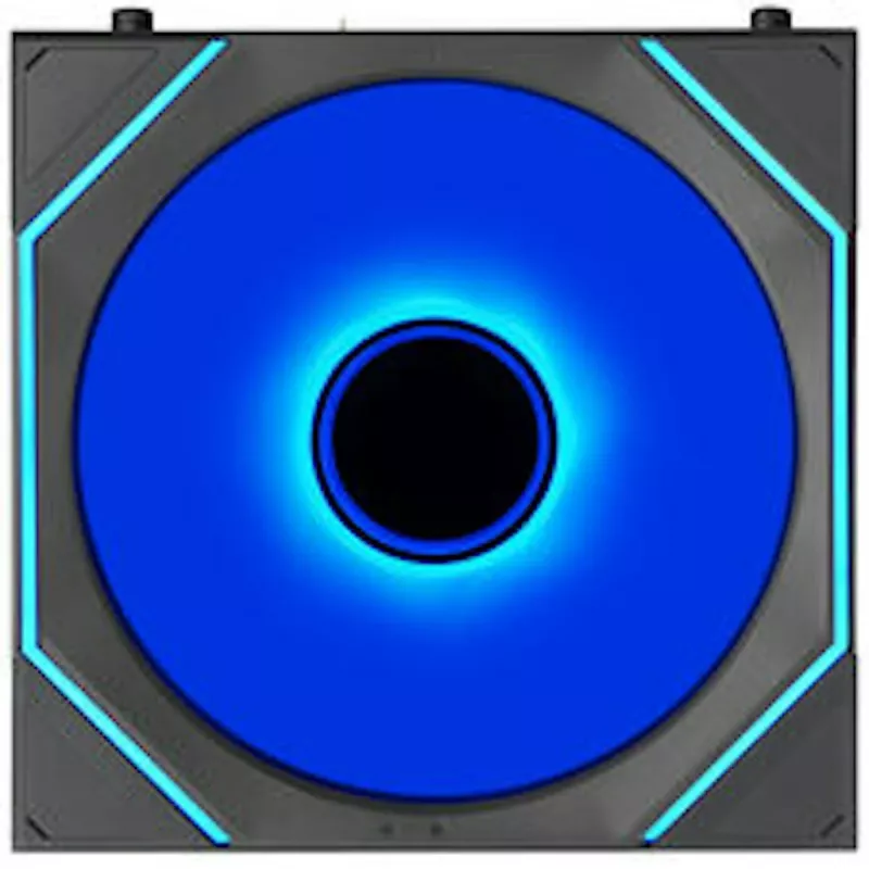 Lian Li UNI FAN SL-INF FLEX Wireless ARGB Reverse Blade 120mm Lüfter 3er-Pack mit Controller - Schwarz
