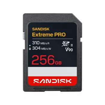 SanDisk Extreme PRO 256 GB SDXC UHS-II V90 U3 Class 10 Speicherkarte