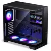 Phanteks XT V5 LCD Midi-Tower PC-Gehäuse, ATX, 7-Zoll-LCD, gehärtetes Glas - Schwarz