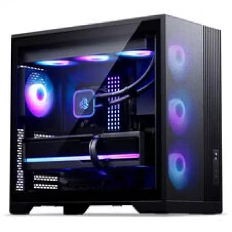 Phanteks XT M5 Midi-Tower PC-Gehäuse, ATX, Mesh-Front, Tempered Glass, 3x D-RGB-Lüfter, Schwarz