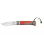 Opinel No. 08 Outdoor Rot Multifunktions-Taschenmesser