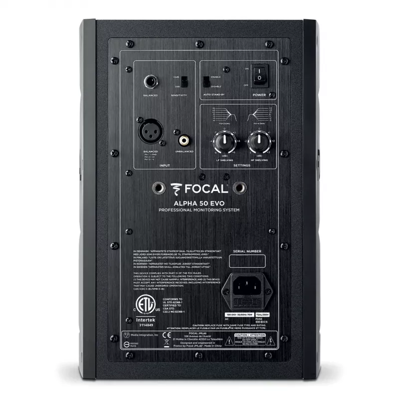 Focal Alpha Evo 50 - Aktiver 2-Wege-Studiomonitor (Einzeln)