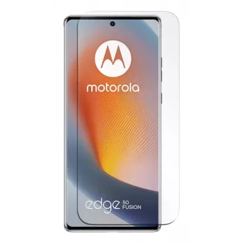MOBILIS Panzerglas Displayschutz 9H klar für Motorola Edge 50 Fusion
