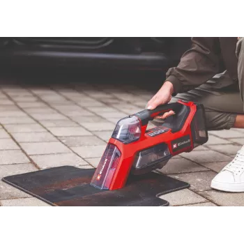 Einhell TE-SCL 18/200 Li-Solo Akku-Nass-/Trockensauger mit Waschfunktion, 20L Edelstahlbehälter, 18V Power X-Change, ohne Akku