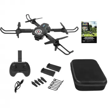 Revell RC Quadrocopter GO! Video 2.0 - Flugfertige Kameradrohne mit 2,4 GHz Fernsteuerung