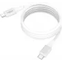 ANSMANN Magnetisches USB-C Silikonkabel 1,2 m Weiß