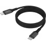 ANSMANN Magnetisches USB-C Silikonkabel 120 cm Schwarz