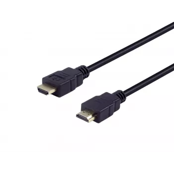 Equip HDMI High Speed mit Ethernet 2.0 18Gbps 4K/60Hz 0,5m Schwarz
