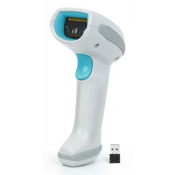 DIGITUS Advanced Wireless 1D/2D Barcode-Scanner, 2,4 GHz, 100 m Reichweite, IP54, wiederaufladbar