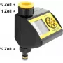 Delock Bewässerungscomputer – 1-Zonen elektronischer Timer für automatische Gartenbewässerung